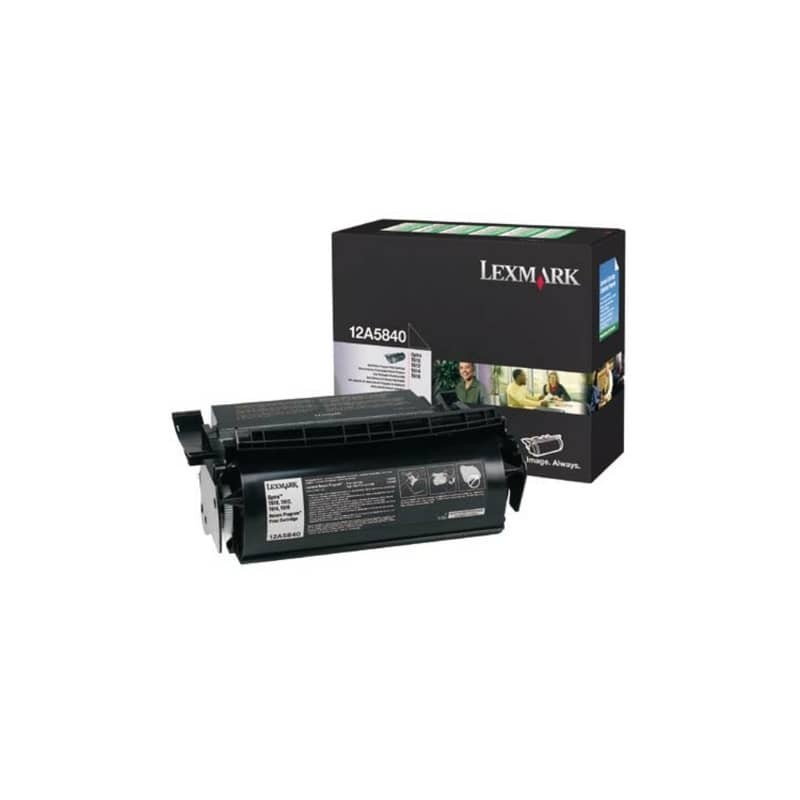 Toner return program Lexmark nero  12A5840