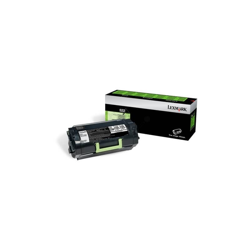 Toner return program 522 Lexmark nero  52D2000