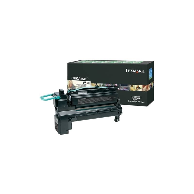 Toner return program Lexmark nero  C780A1KG
