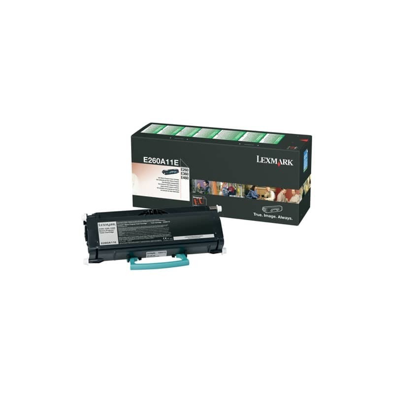 Toner return program Lexmark nero  E260A11E