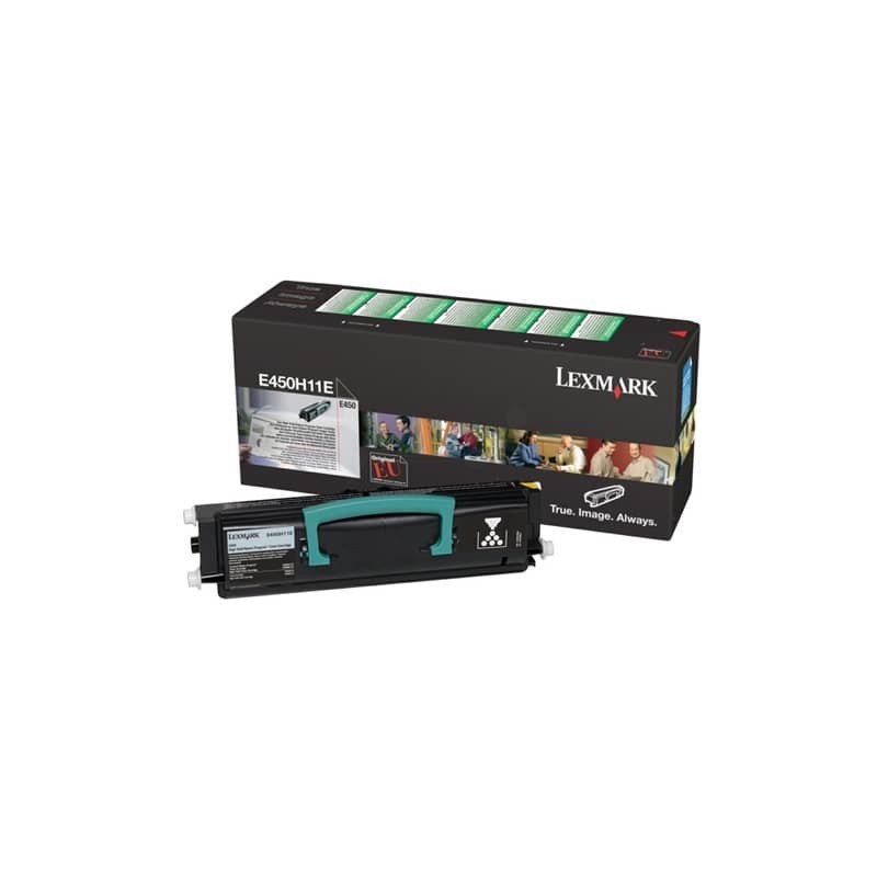 Toner alta capacità return program Lexmark nero E450H11E