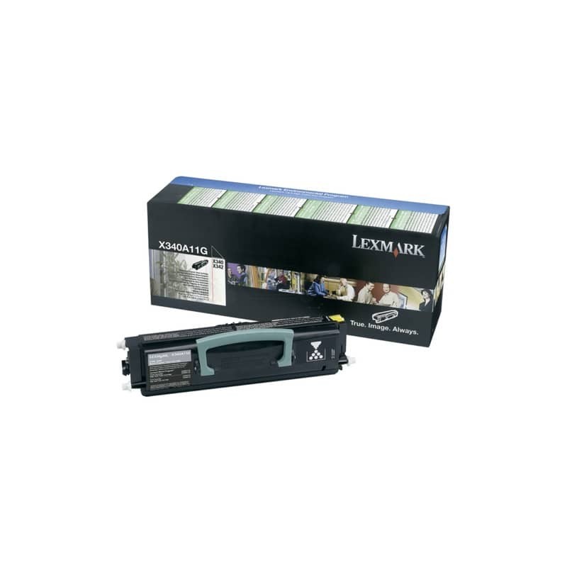 Toner return program Lexmark nero  X340A11G