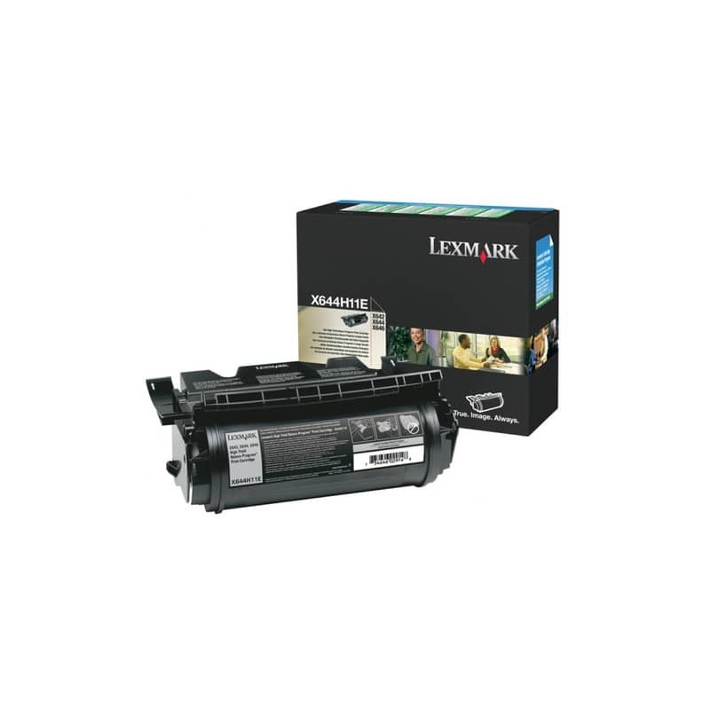 Toner alta resa return program Lexmark nero X644H11E