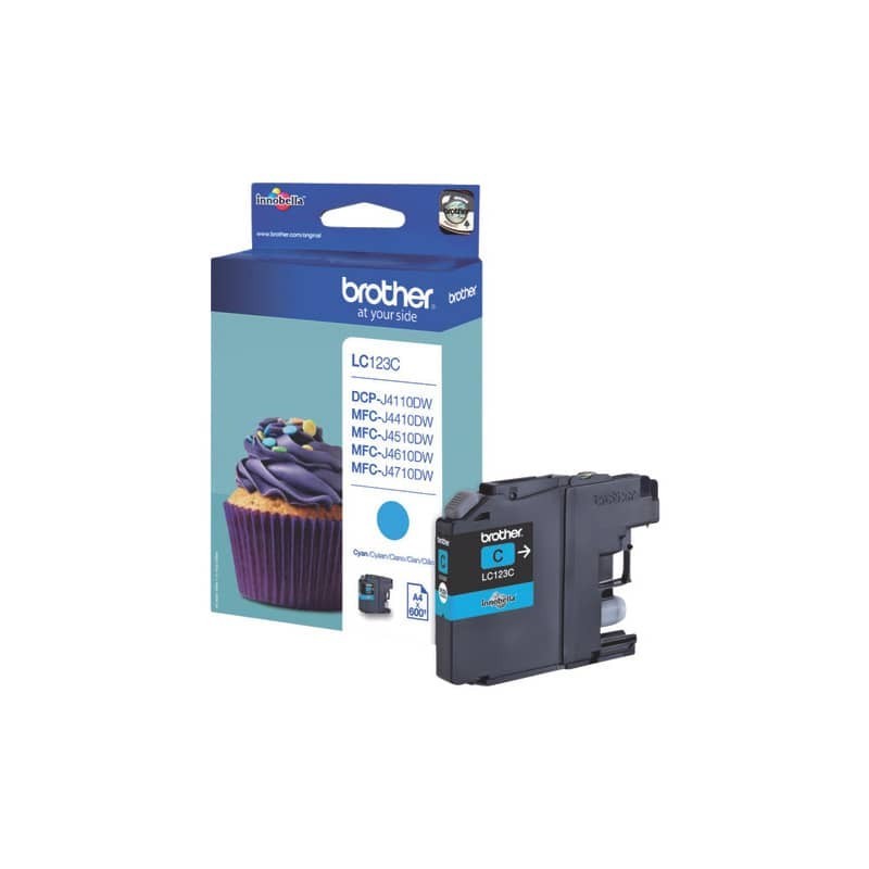 Cartuccia inkjet LC-123 Brother ciano  LC-123C