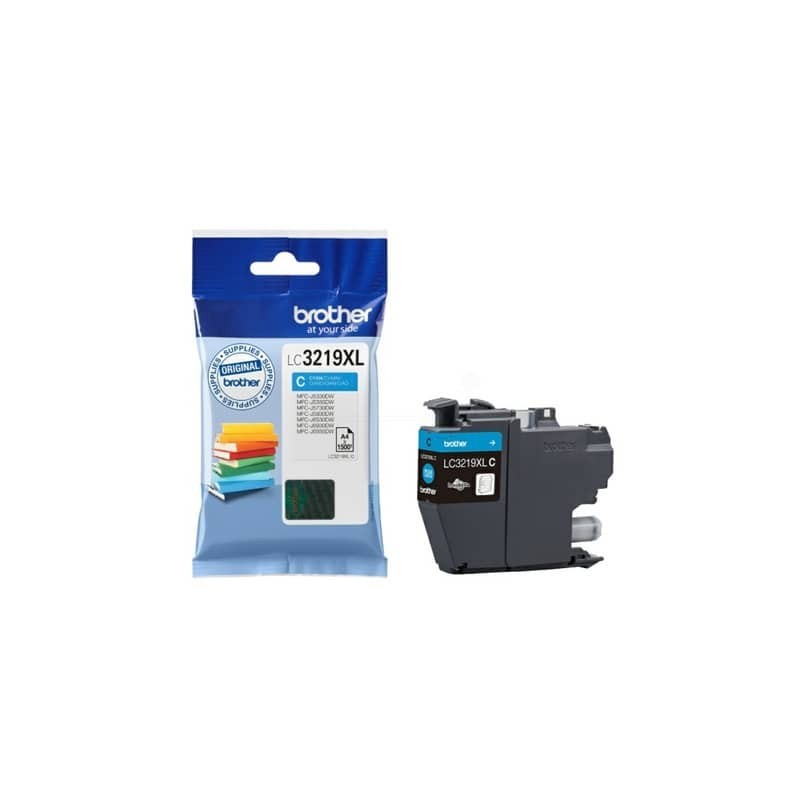 Cartuccia inkjet alta resa Brother ciano  LC-3219XLC