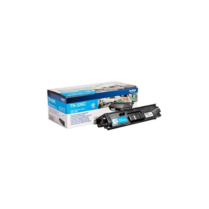 Toner alta capacità 327 Brother ciano  TN-326C